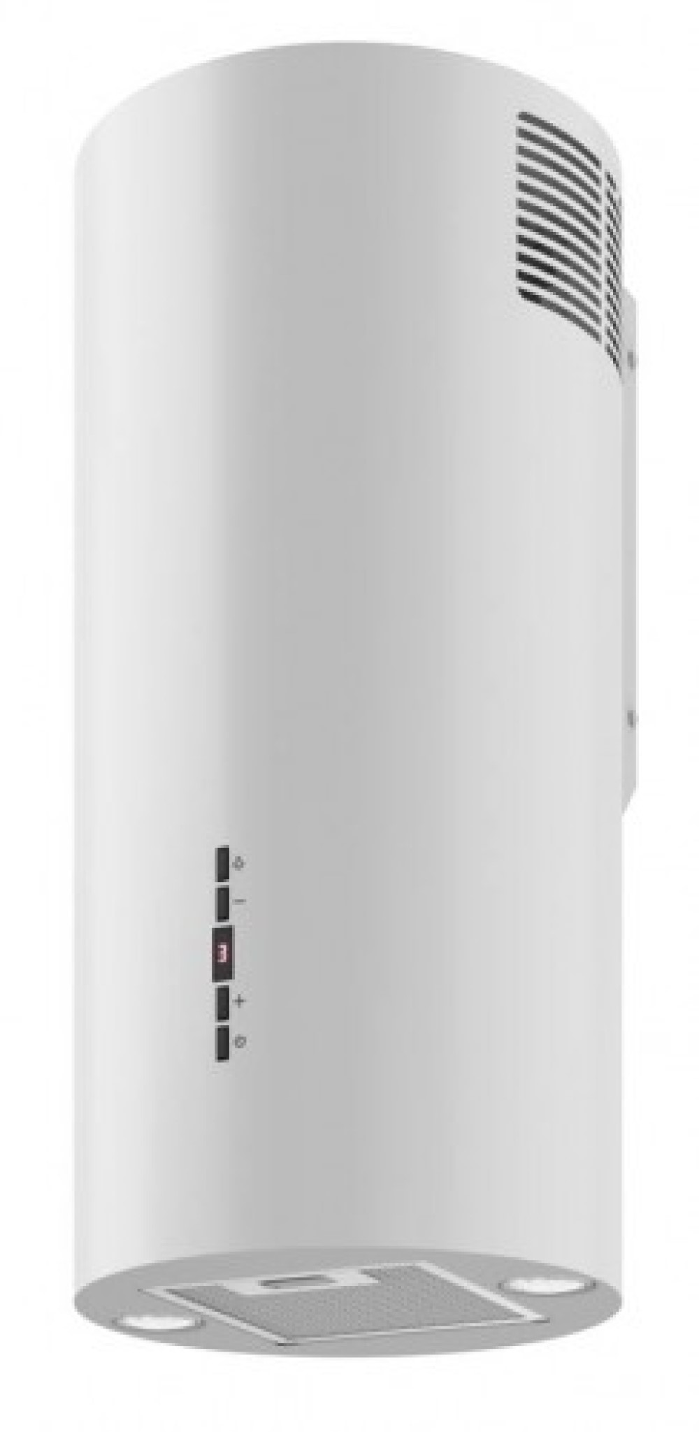 Berg Floyd White okap kuchenny 39 cm ścienny biały FLOOPOSWH394