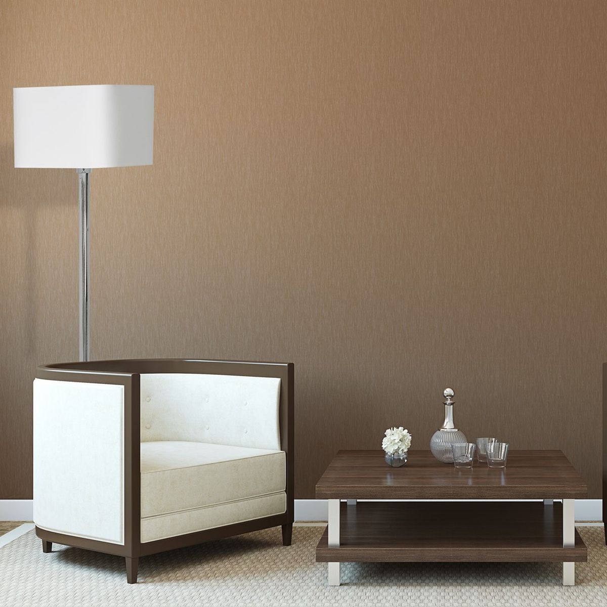 Milagro Napoli lampa stojąca 1x60W biała/chrom ML6364