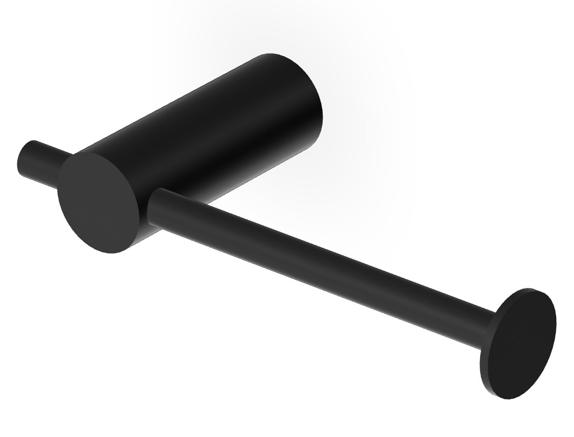 Zucchetti Helm uchwyt na papier toaletowy czarny ZAD830.XP81