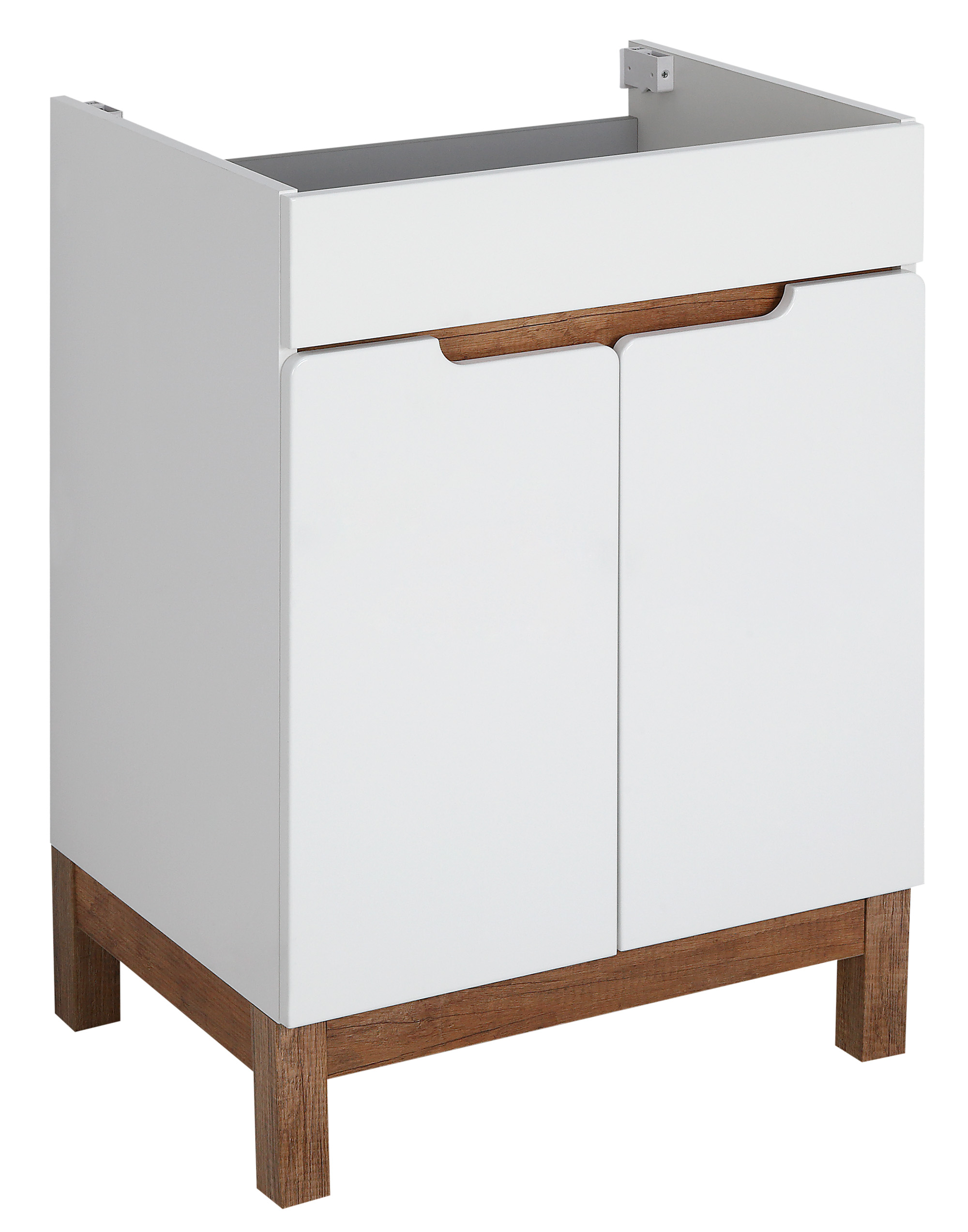 Astor Spek szafka 60 cm podumywalkowa stojąca biały połysk AM-SKU-610-70