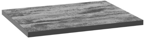 Defra Uni blat naszafkowy 60x46 cm czarny beton 125-F-06009