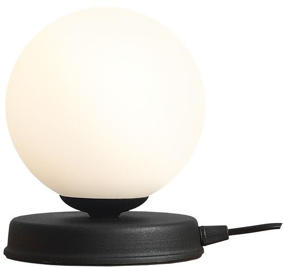 Aldex Ball lampa stołowa 1x10 W czarna 1076B1_S