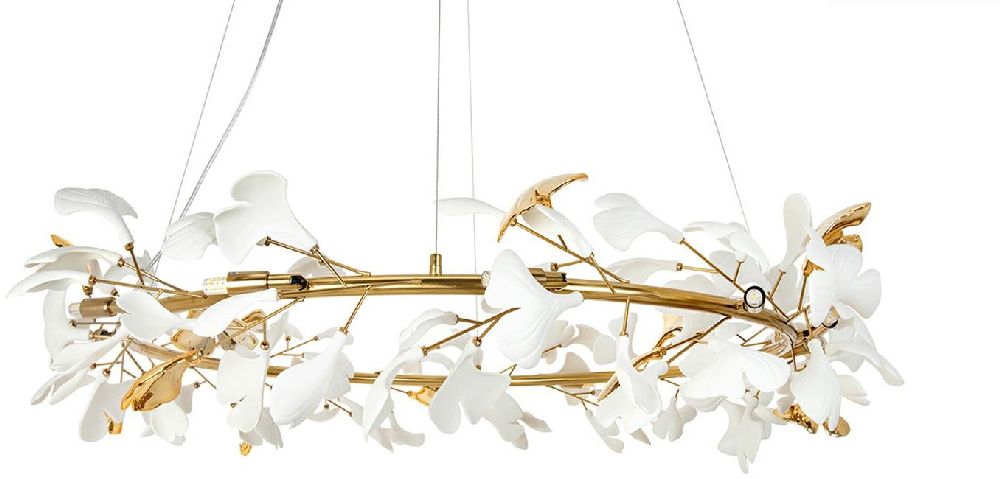 Moosee Flora lampa wisząca 10x40 W złota MSE1501100449