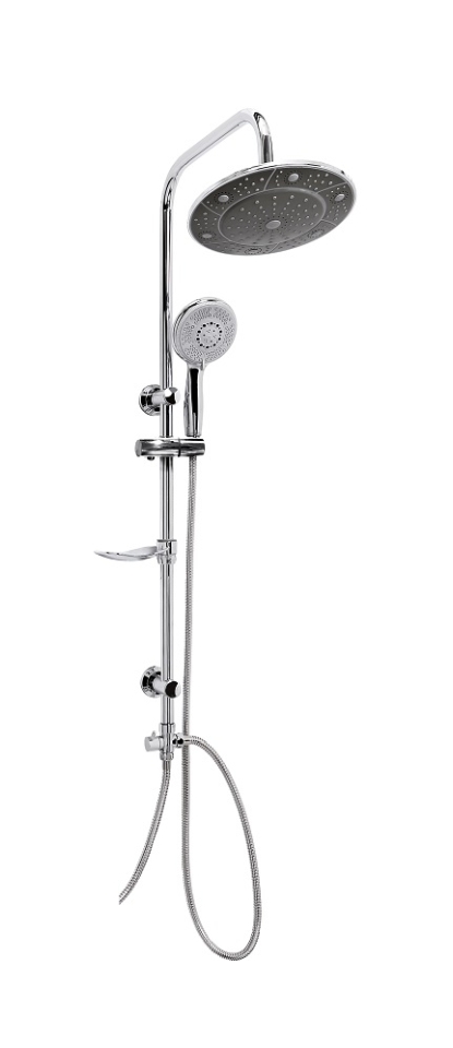 Invena Socho zestaw prysznicowy z deszczownicą chrom AU-59-001