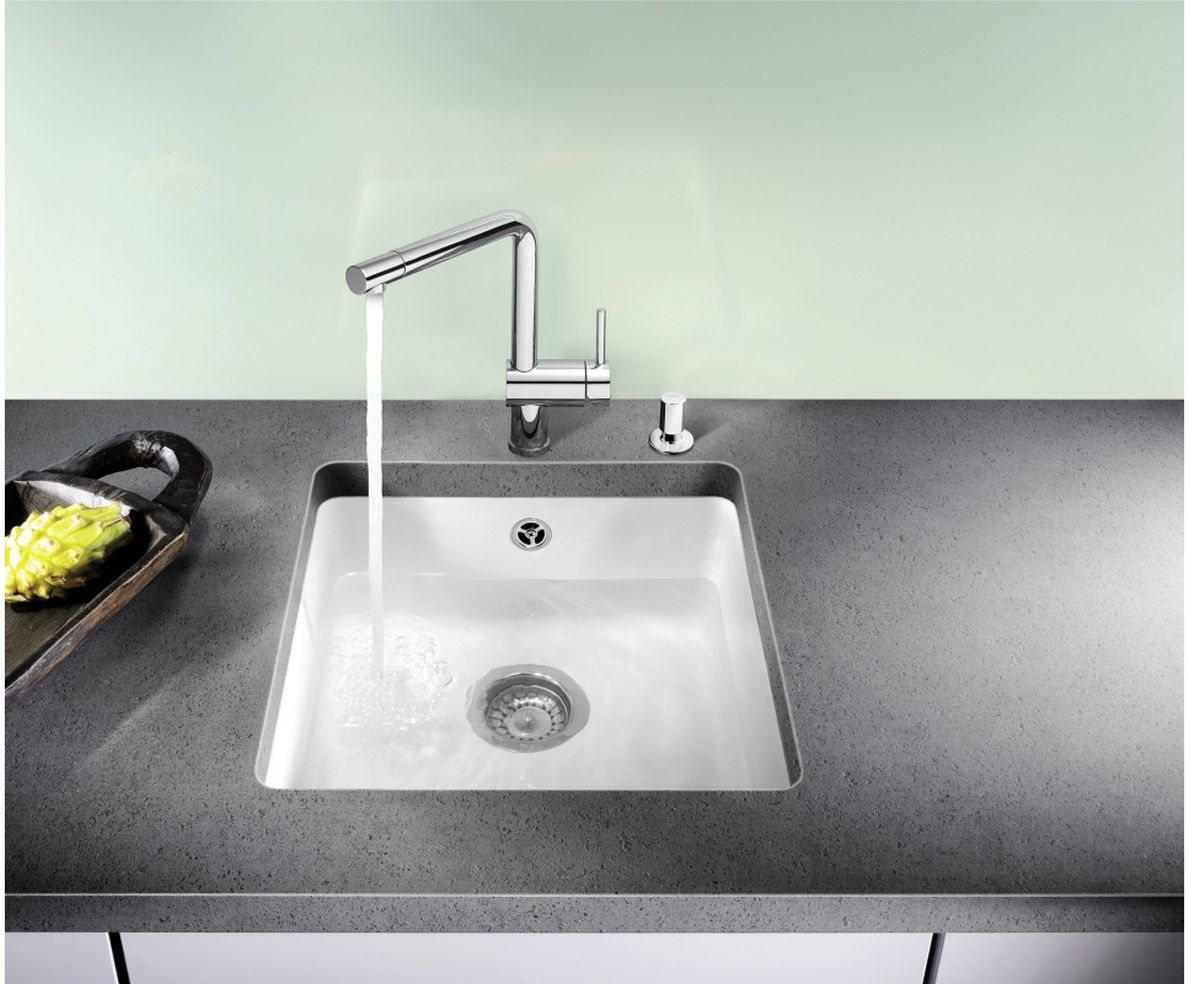 Blanco Subline 375-U zlewozmywak ceramiczny 41,4x45,6 cm biały 516035 - Wysyłka w 24h