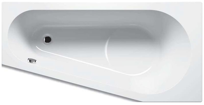 Riho Delta wanna narożna 150x80 cm lewa biały błyszczący B067001005