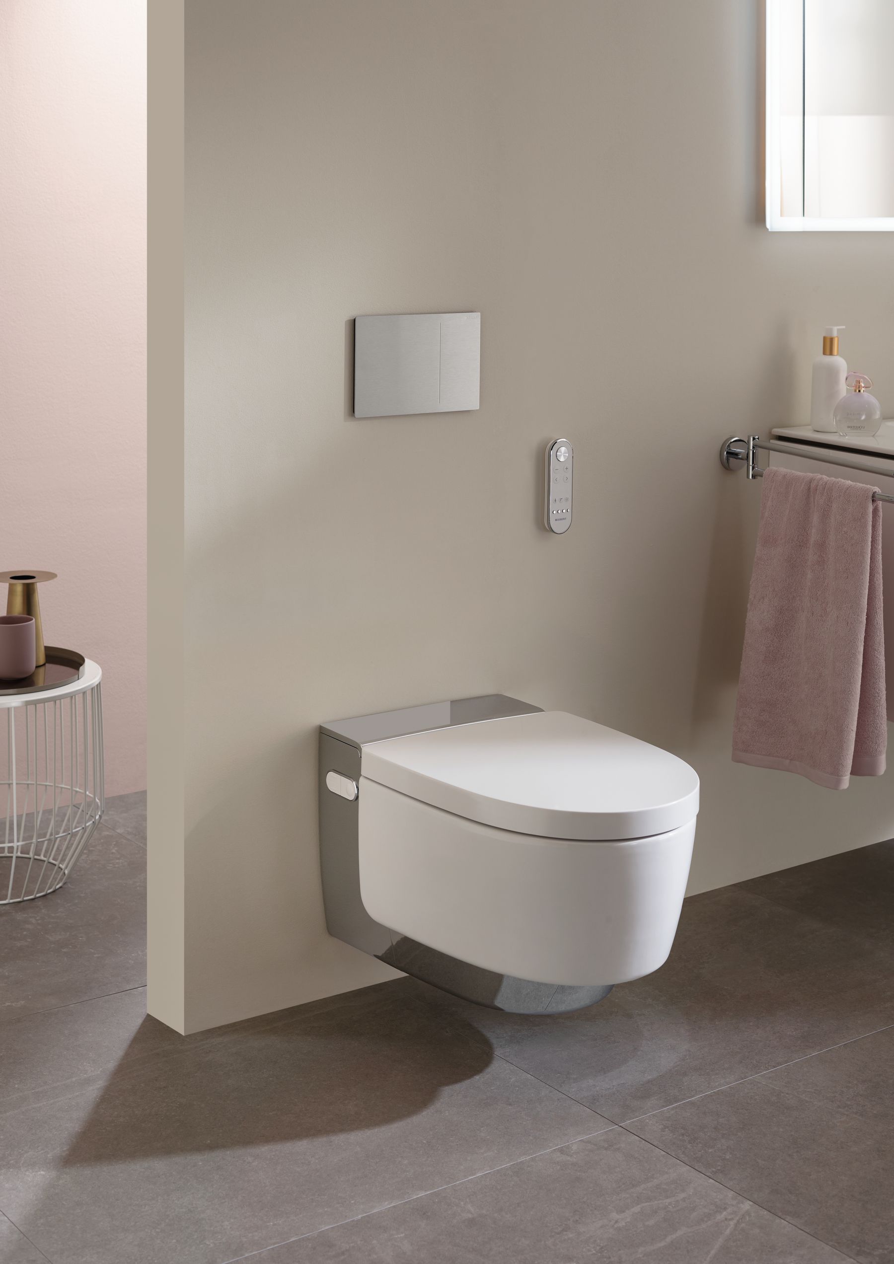 Geberit AquaClean Mera Classic toaleta myjąca wisząca bez kołnierza ze spłukiwaniem wirowym biała 146.200.21.1