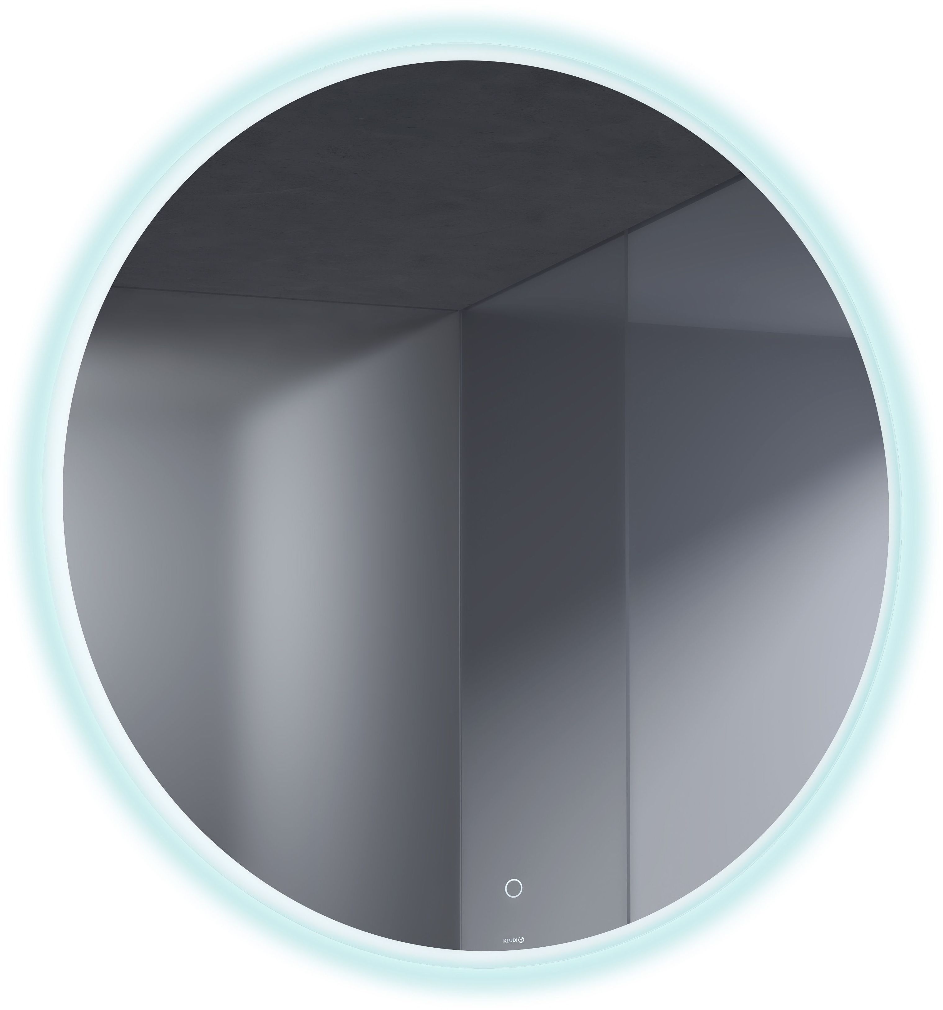 Kludi Luma lustro 100x100 cm okrągłe z oświetleniem 17SP0300