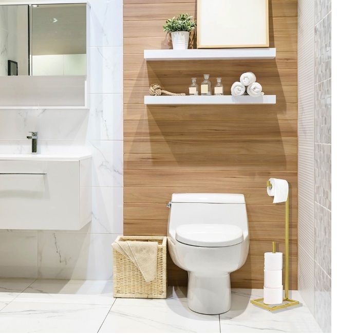 Sepio stojak na papier toaletowy złoty 10STONAPAPZLO - Wysyłka w 24h