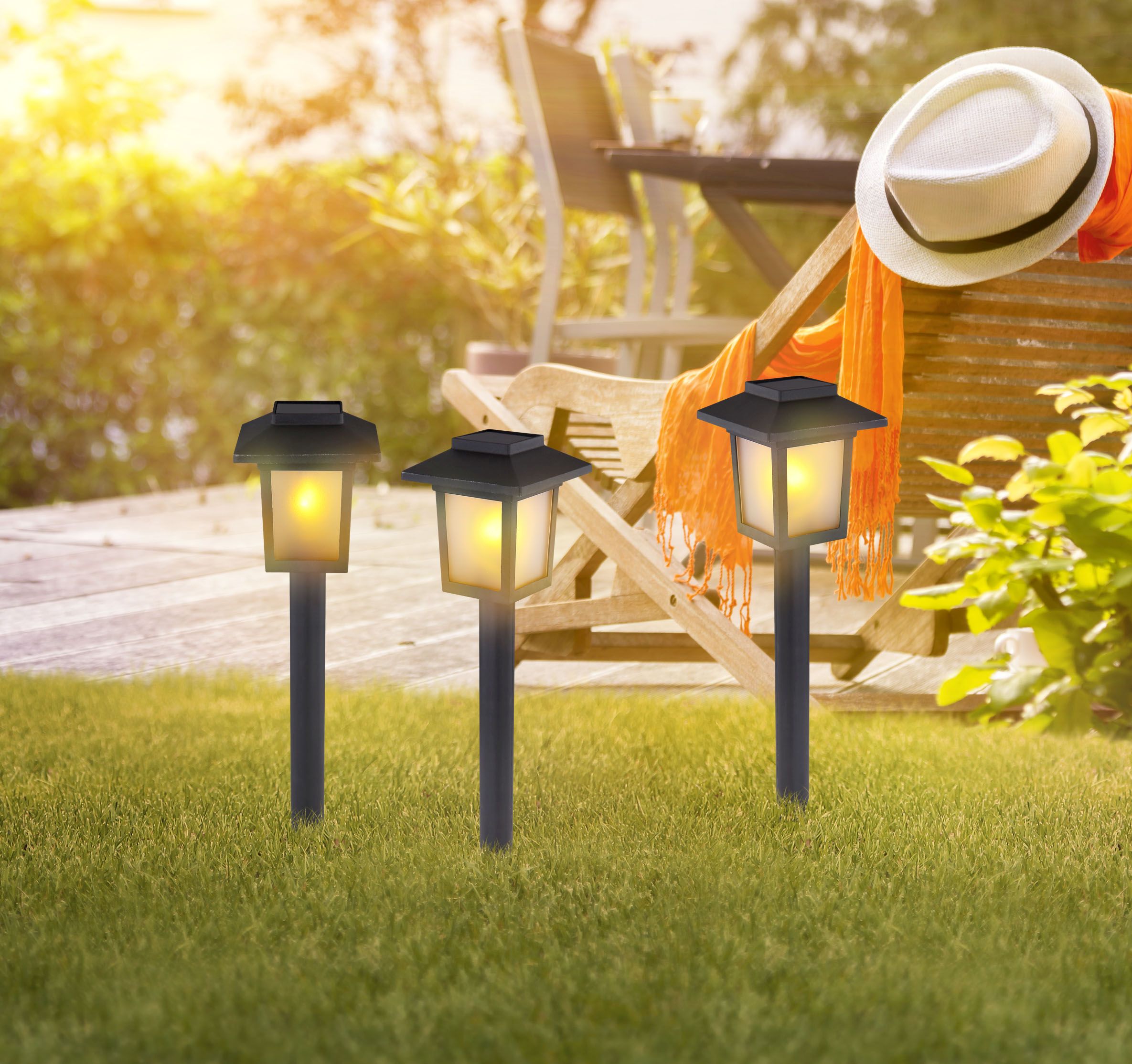 Globo Lighting Solar lampa gruntowa 1x0,1 W czarny 33577-3