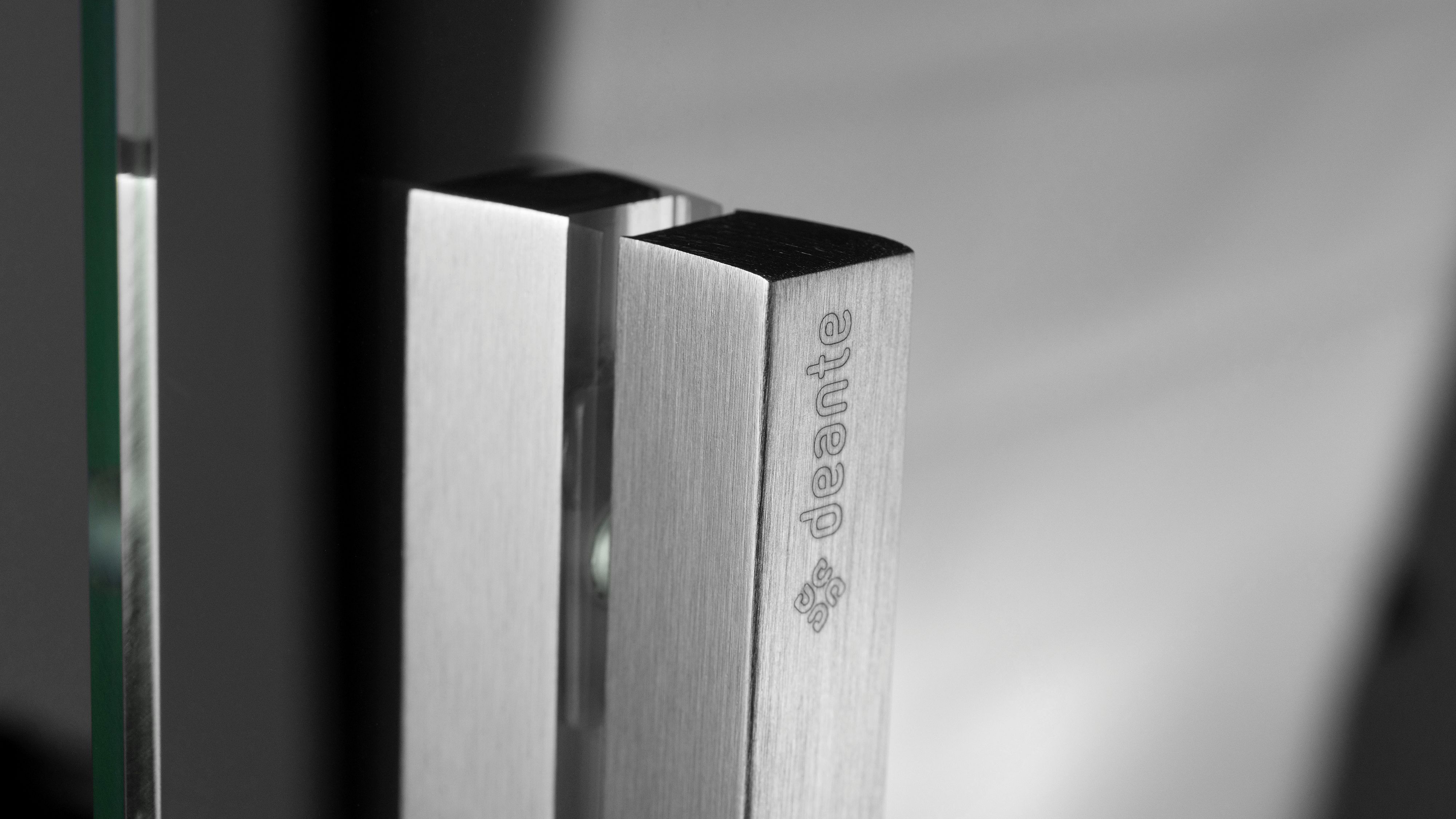 Deante Prizma kabina prysznicowa 100x80 cm prostokątna stal szczotkowana/szkło przezroczyste KPNFP10S08