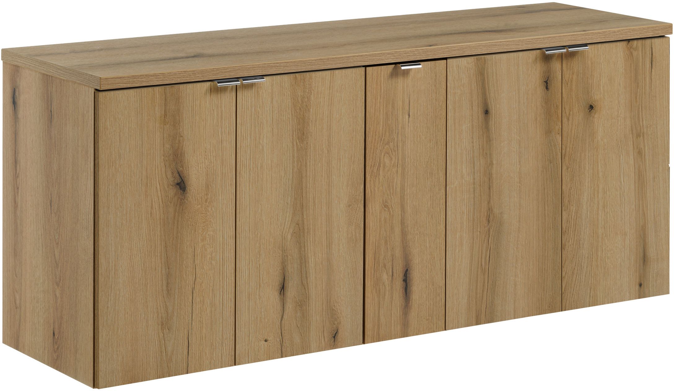 Zestaw Comad Nova Oak szafki 60 cm, 60 cm i 20 cm wiszące z blatem meblowym 140 cm dąb SET-NOA B OAK 140CM D