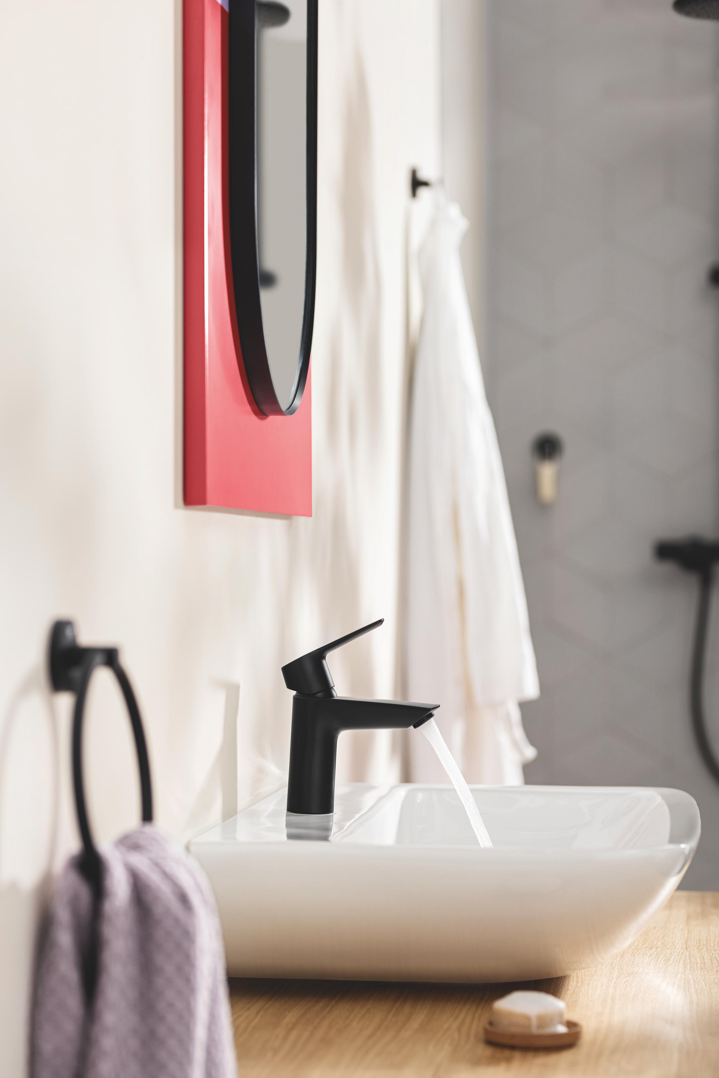 Grohe Start bateria umywalkowa stojąca czarny mat 235512432 - Wysyłka w 24h