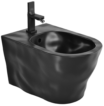 Sanindusa Magmma bidet stojący czarny mat 147450264