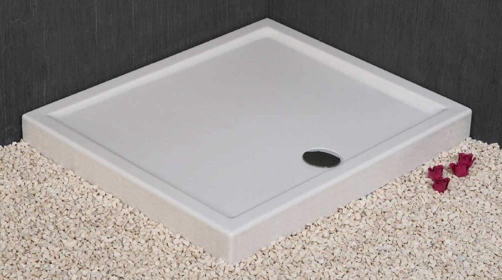 Novellini City brodzik 90x80 cm prostokątny biały VRS809014-30