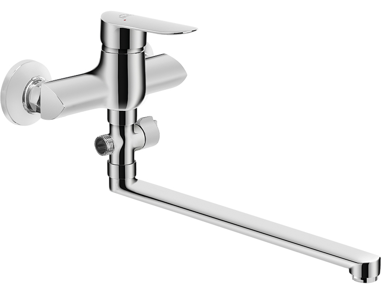 Laveo Appia bateria wannowo-prysznicowa ścienna chrom BLP01FD