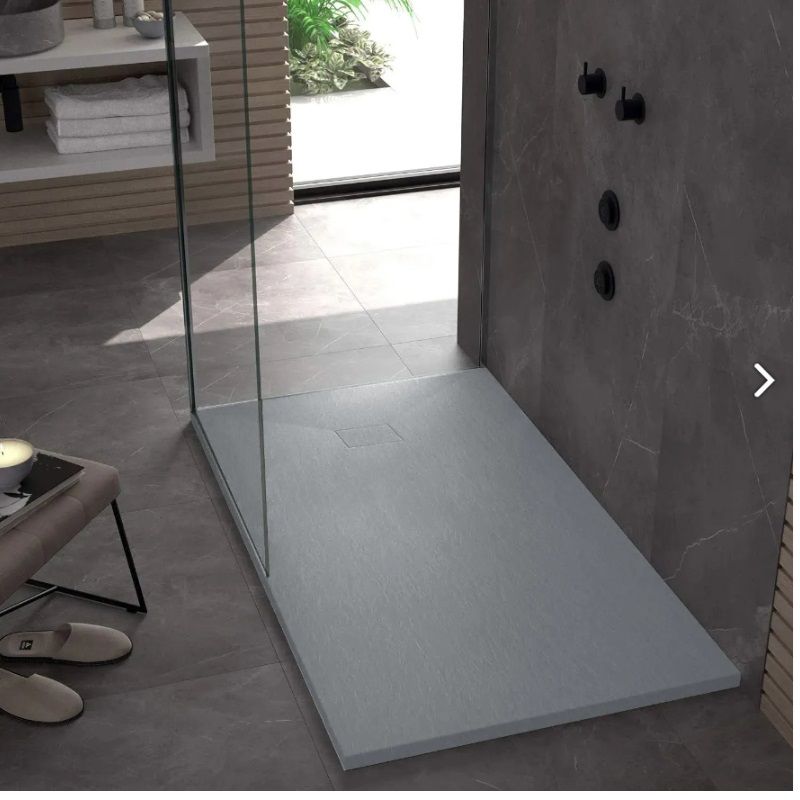 Rea Magnum Grey brodzik prostokątny 120x90 cm szary REA-K4108