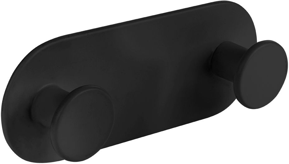 Laveo Miri wieszak na ręcznik czarny ALM712S