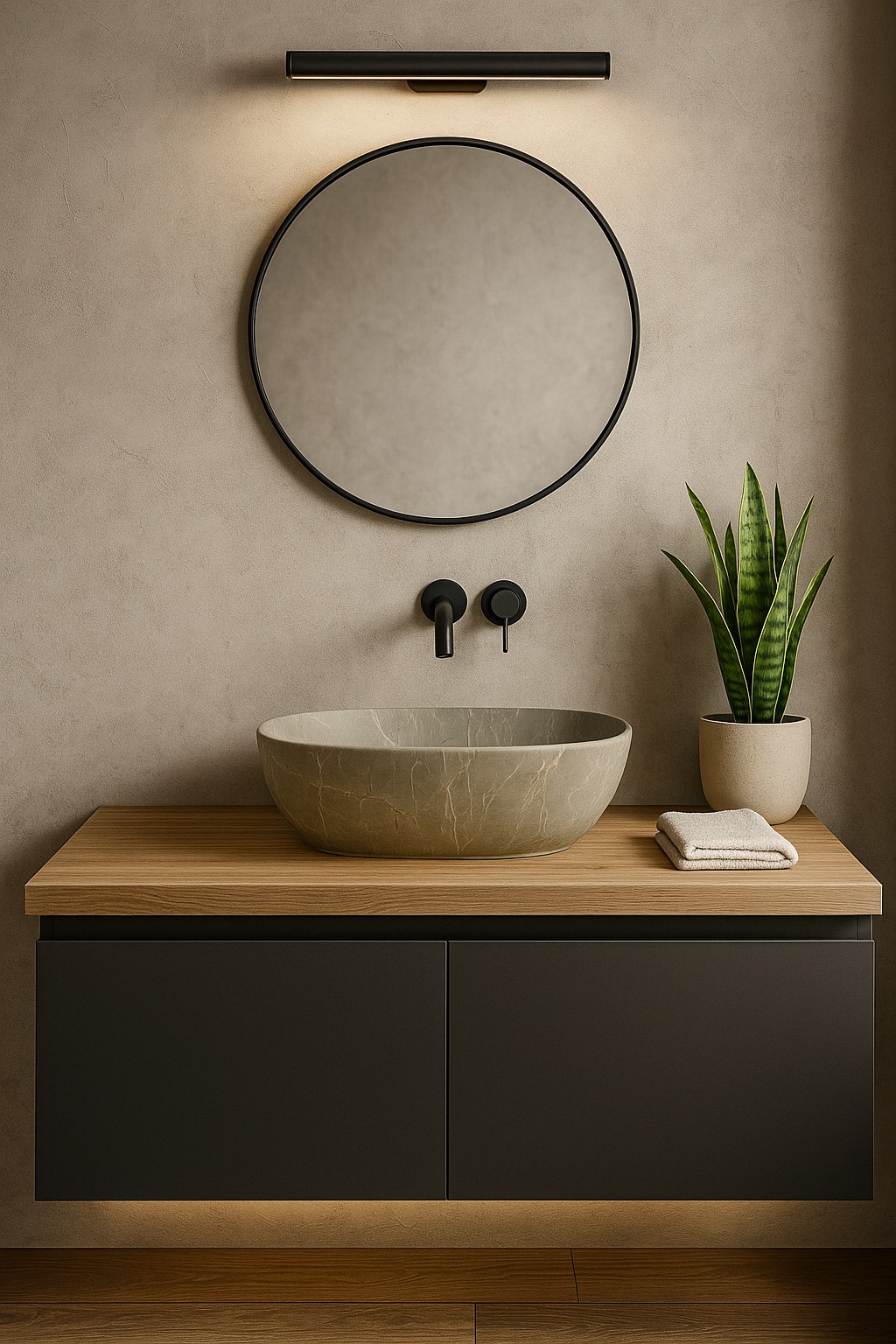 Aquavea Isla umywalka 50,5x39 cm owalna nablatowa ISLABROWSTON