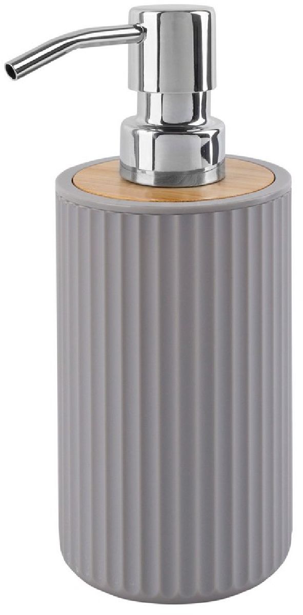 AWD Interior Rayon dozownik do mydła 300 ml stojący szary/brązowy AWD02191634 - Wysyłka w 24h