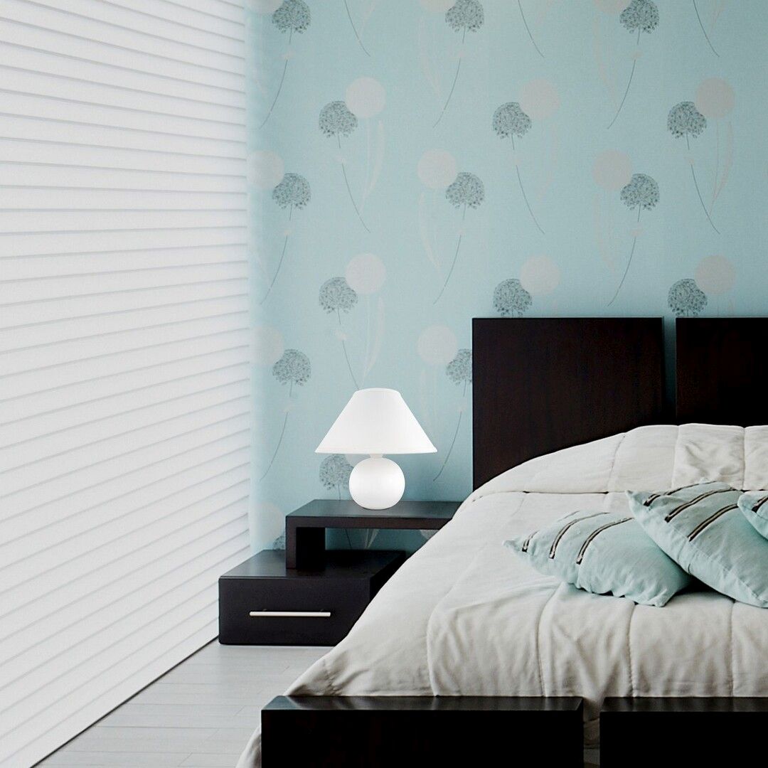 Rabalux Ariel lampa stołowa 1x40 W biała 4901