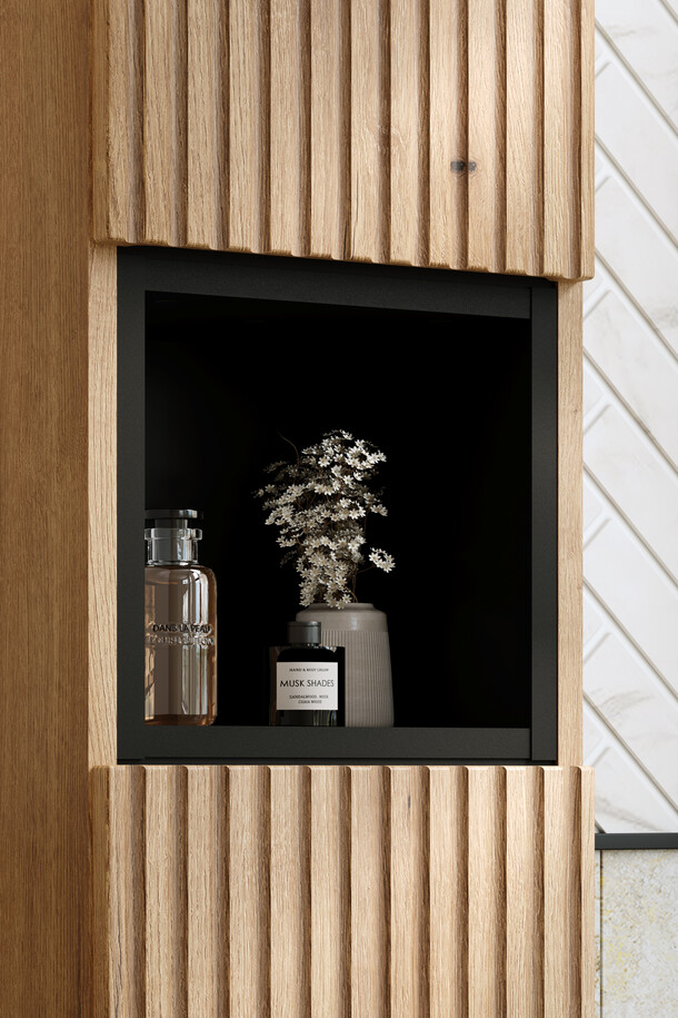 Comad Nova Coast Evoke szafka 30x25x140 cm boczna wisząca dąb NOVA COAST EVOKE 80-30-2D