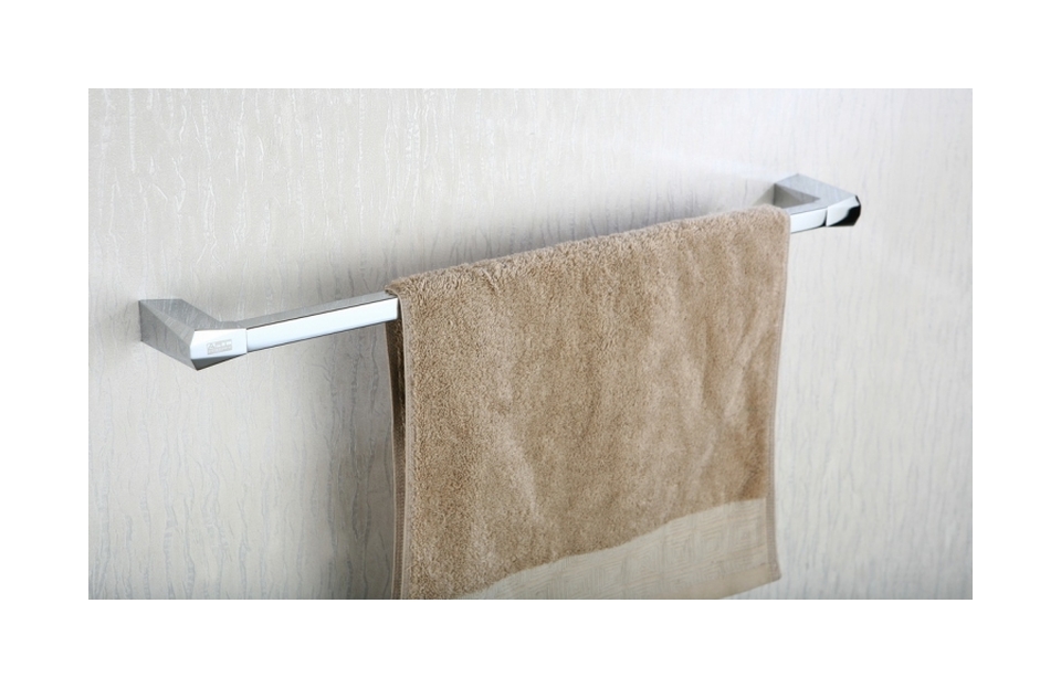 Art Platino Rok wieszak na ręczniki pojedynczy chrom ROK-87020