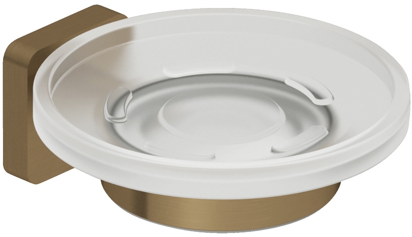 Kludi Vela S mydelniczka ścienna brązowy szczotkowany 25985N1