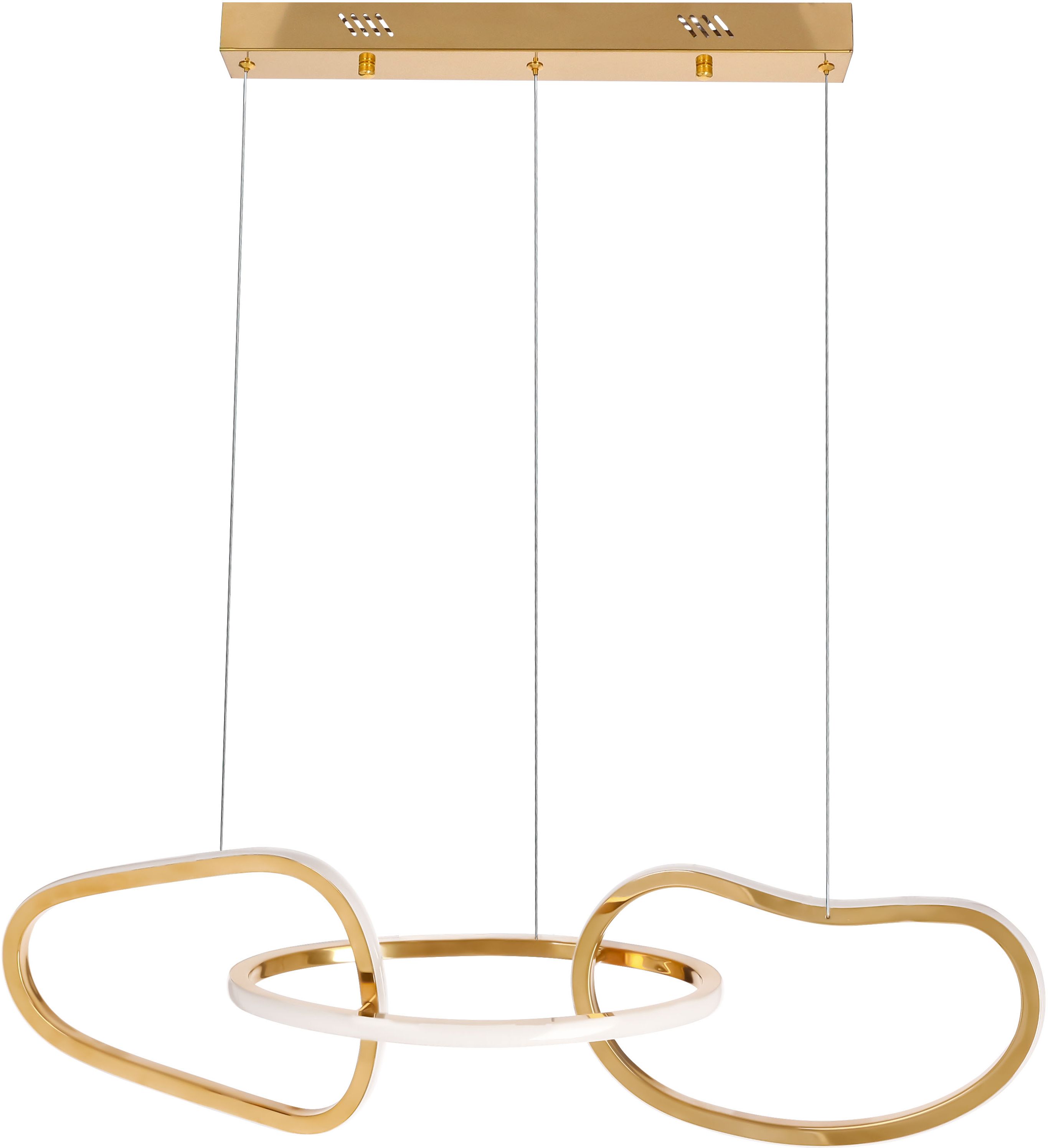 Candellux Anneli lampa wisząca 30 W złota 33-35639