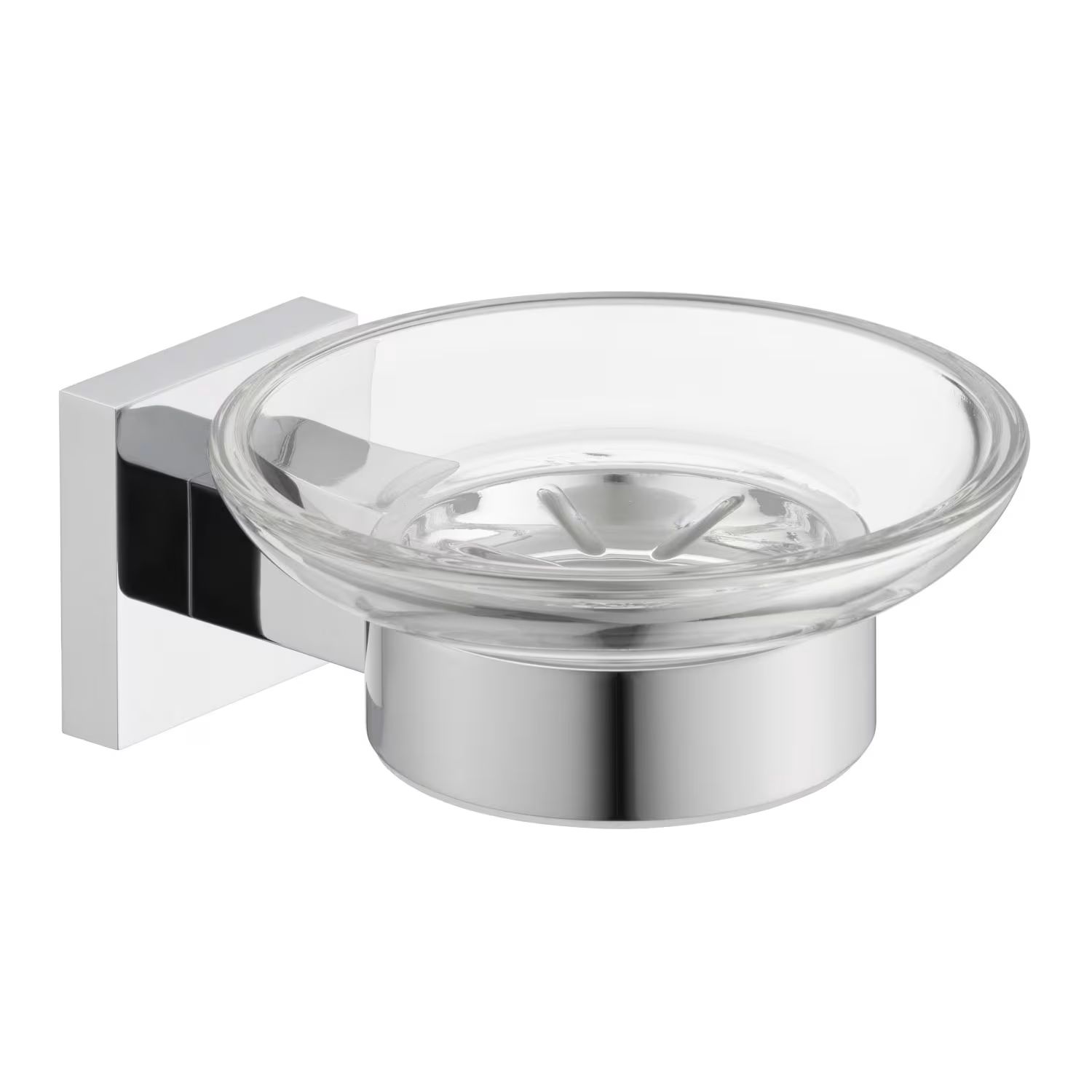 Kronenbach Quara mydelniczka ścienna chrom/szkło 29.210.060.0005