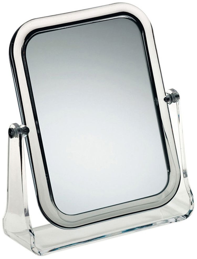 Kela Fiona lusterko kosmetyczne 18x21 cm prostokątne srebrny 20719 - Wysyłka w 24h