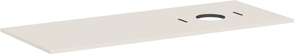 Hansgrohe Xilesa E blat naszafkowy 137,5x55 cm piaskowy 54279780