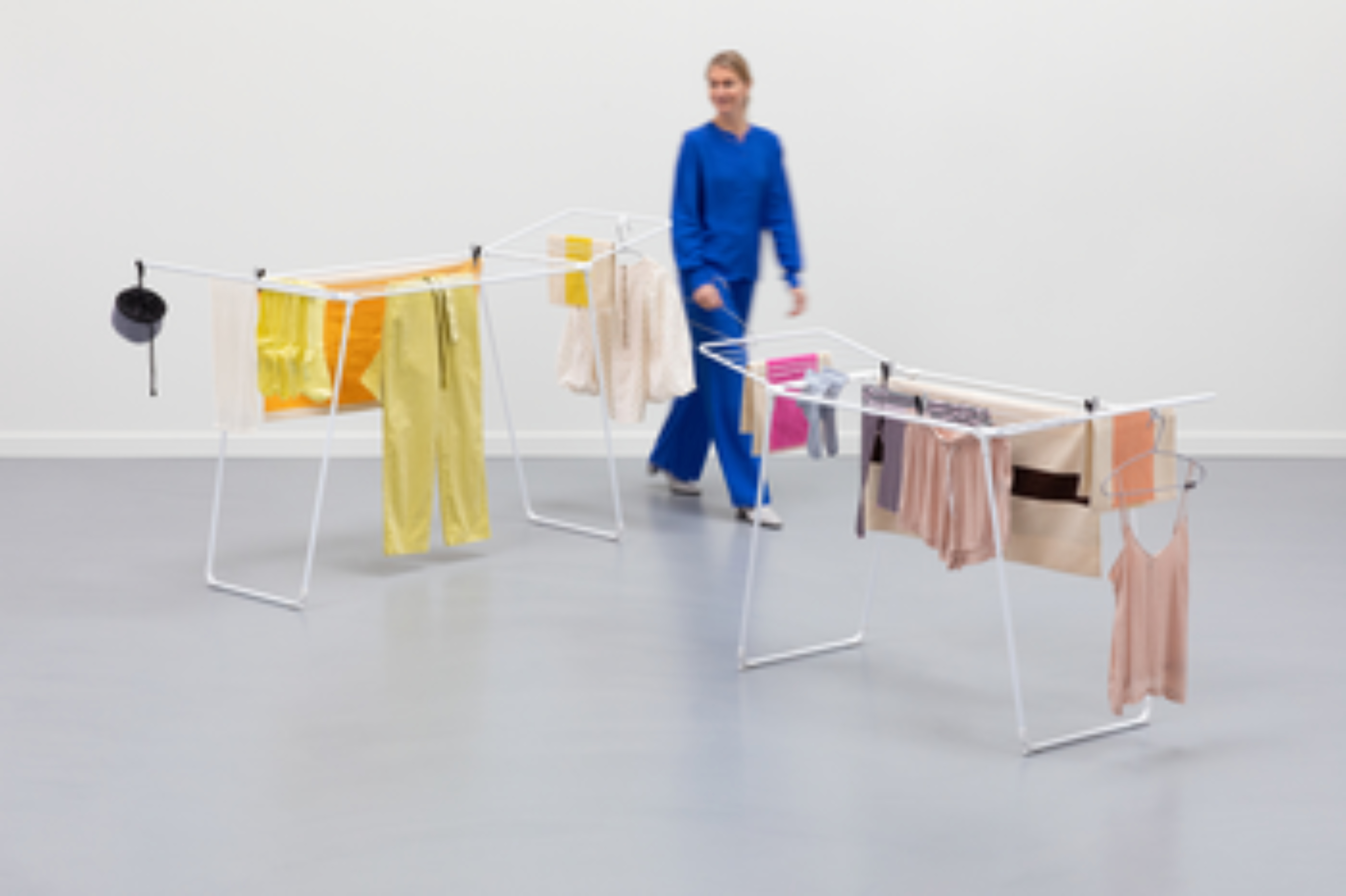 Brabantia HangOn suszarka na pranie Drying Rack Too stojąca biała 232428