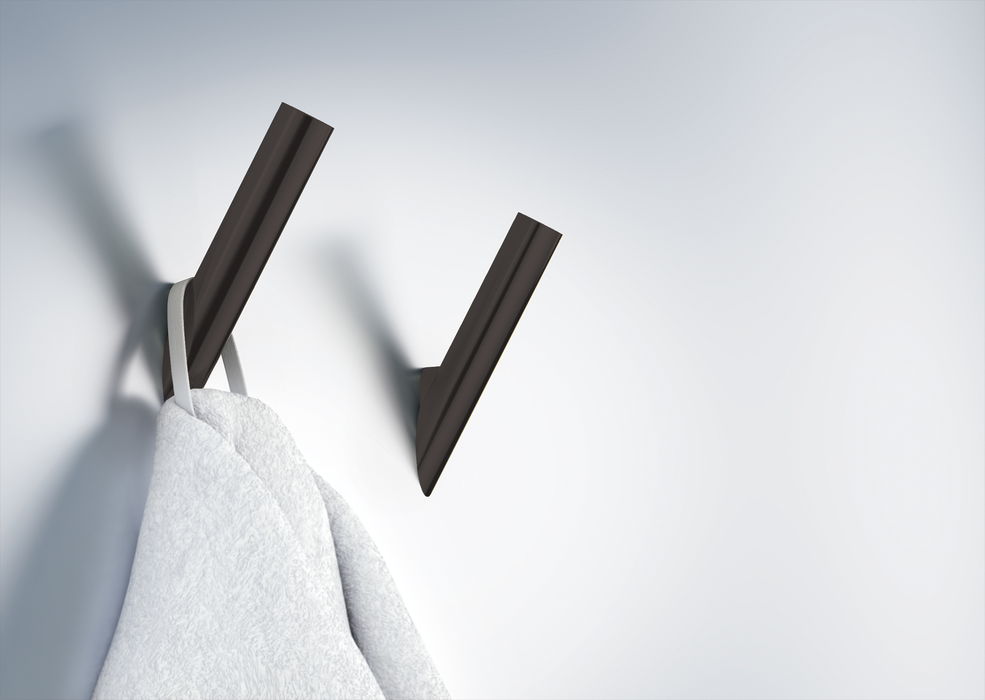 Deante Silia Nero wieszak na ręcznik czarny mat ADIN111 - Wysyłka w 24h