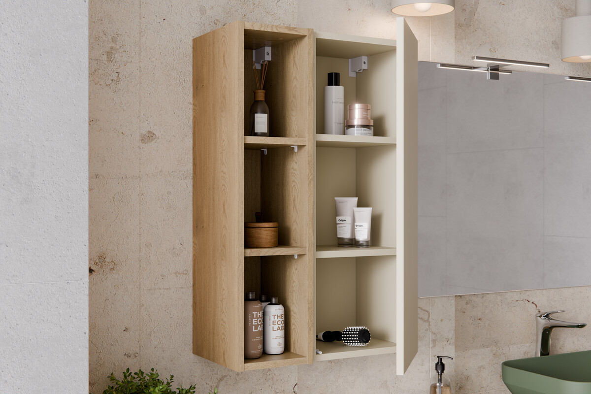 Comad Dalia Cashmere regał otwarty górny 20x80 cm dąb CREMONA UN 83-20-80 - Wysyłka w 24h