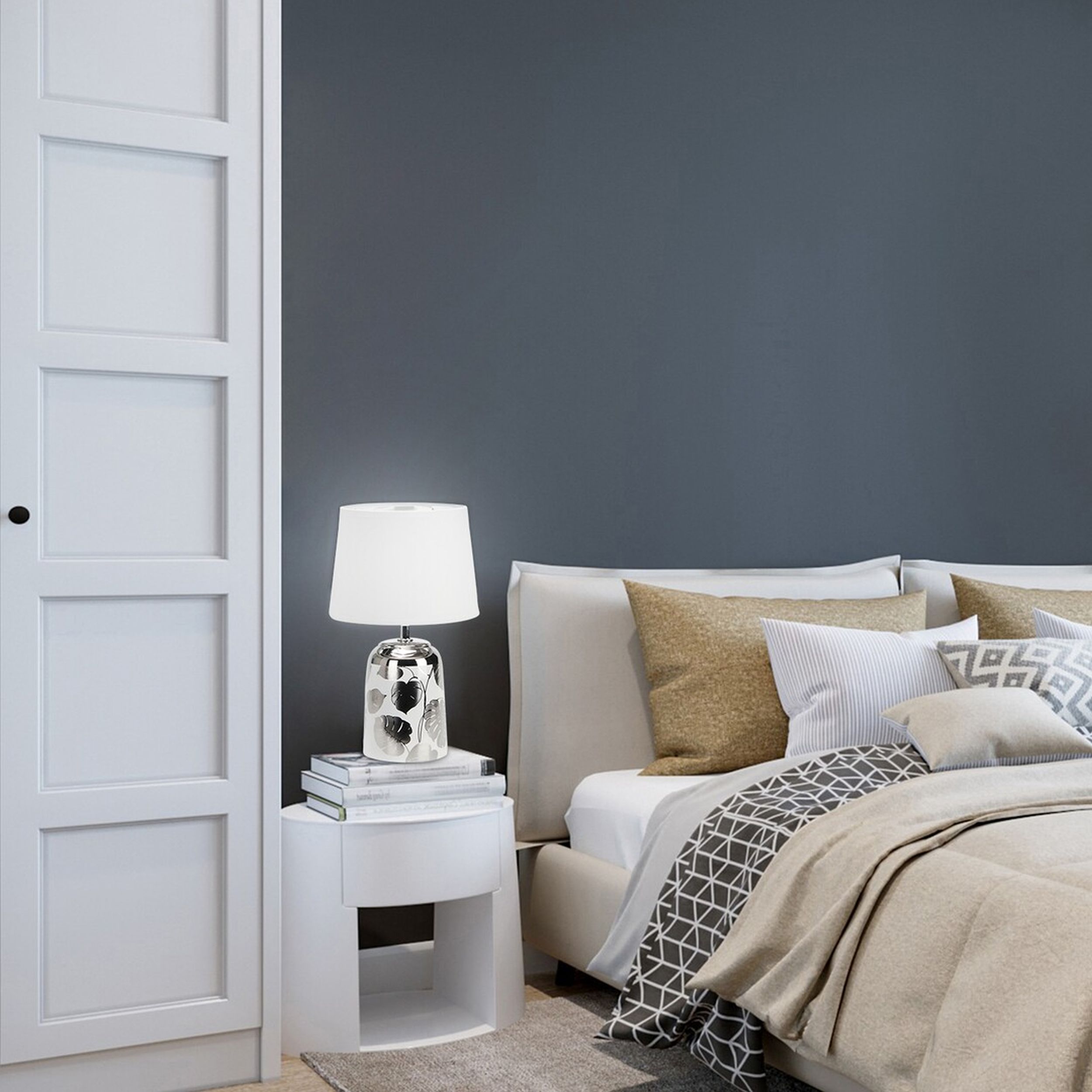 Rabalux Sonal lampa stołowa 1x40W biały 4548