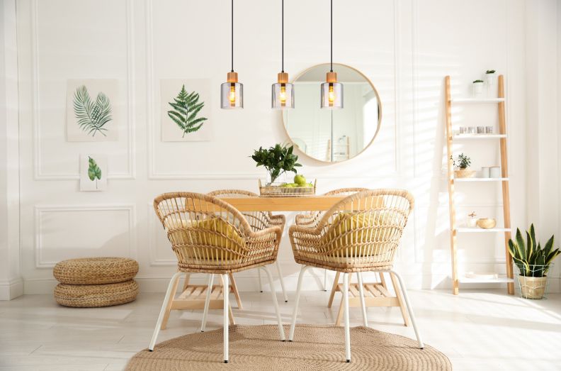 Globo Lighting Aleidis lampa wisząca 3x25 W czarna/przydymiona 15768-3