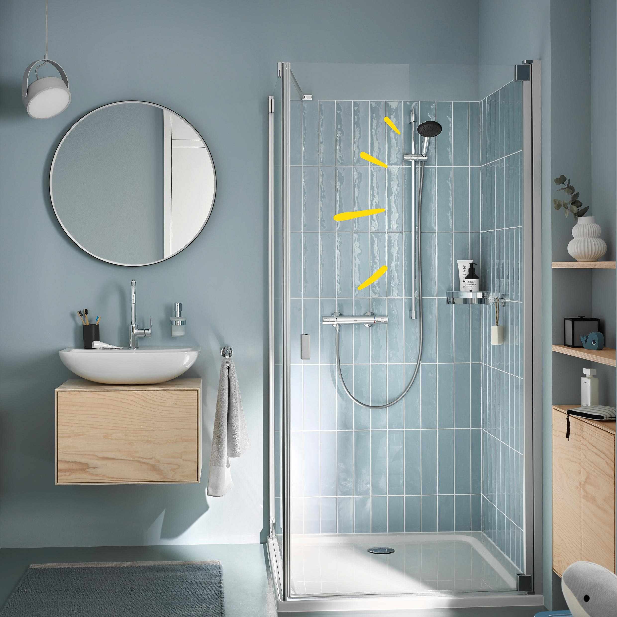 Grohe Vitalio Start zestaw prysznicowy ścienny chrom 26955001 - Wysyłka w 24h