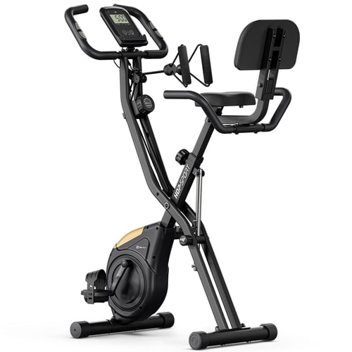 Rower magnetyczny składany X-bike HS-3030X Apeks złoty
