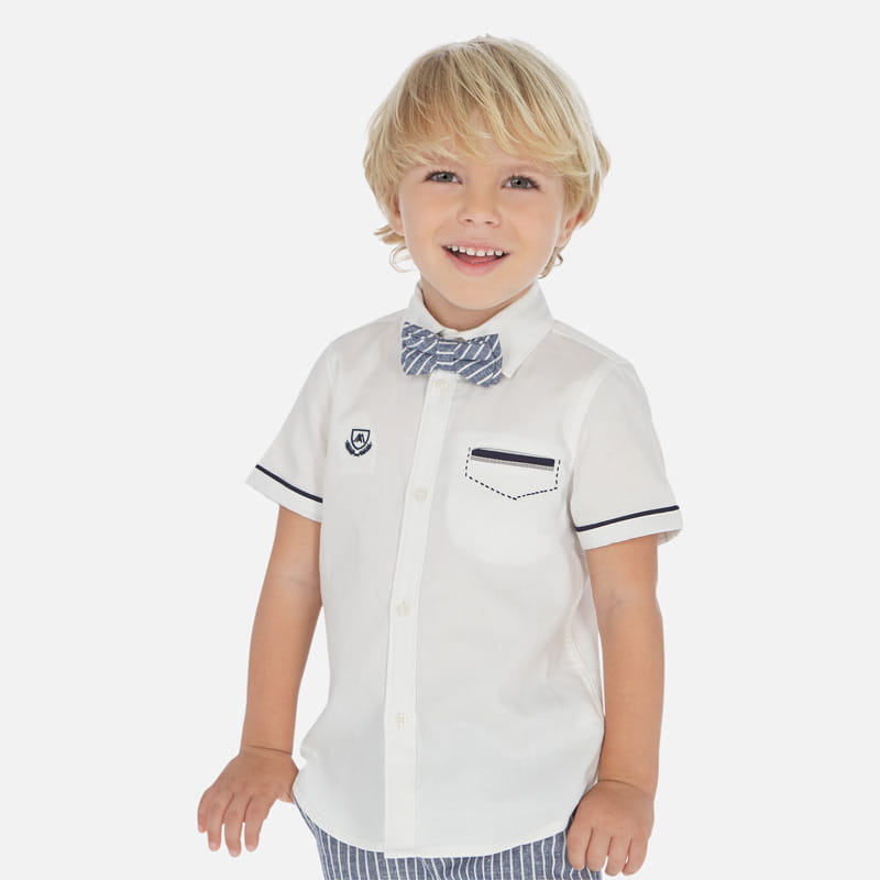 MAYORAL 3163 Koszula chłopięca elegancka biała