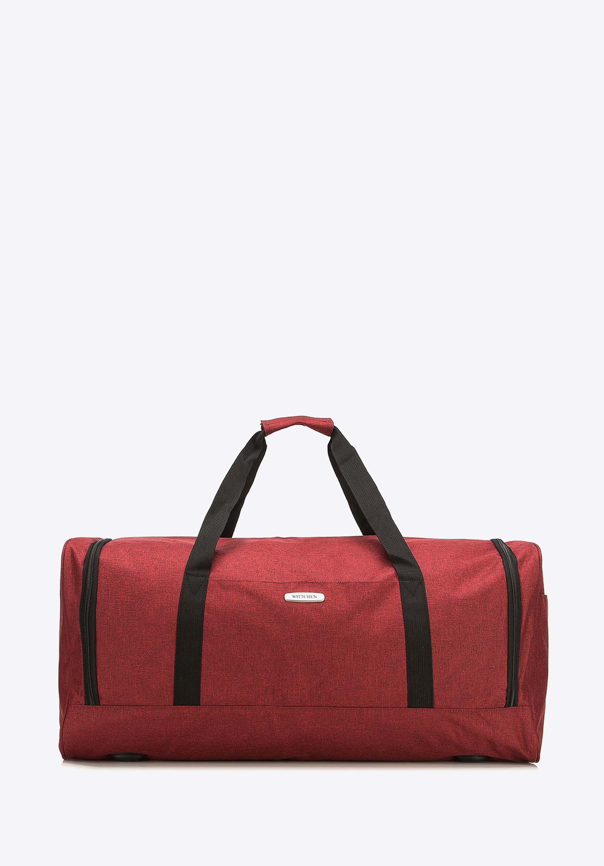 Dodatkowe rabaty - Torba podróżna melanżowa duża burgund