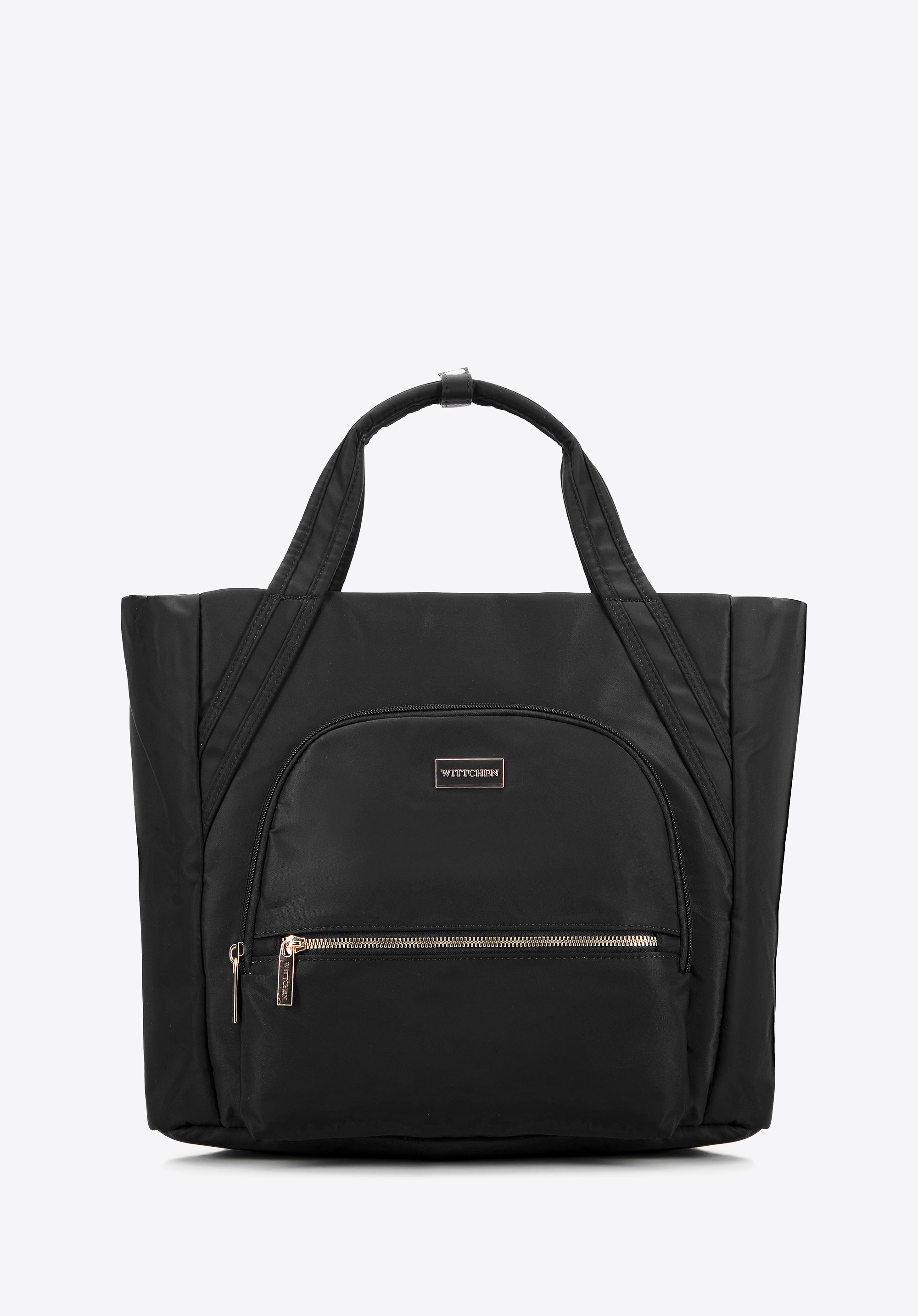 Wielofunkcyjna torba podróżna do samolotu z nylonu czarna