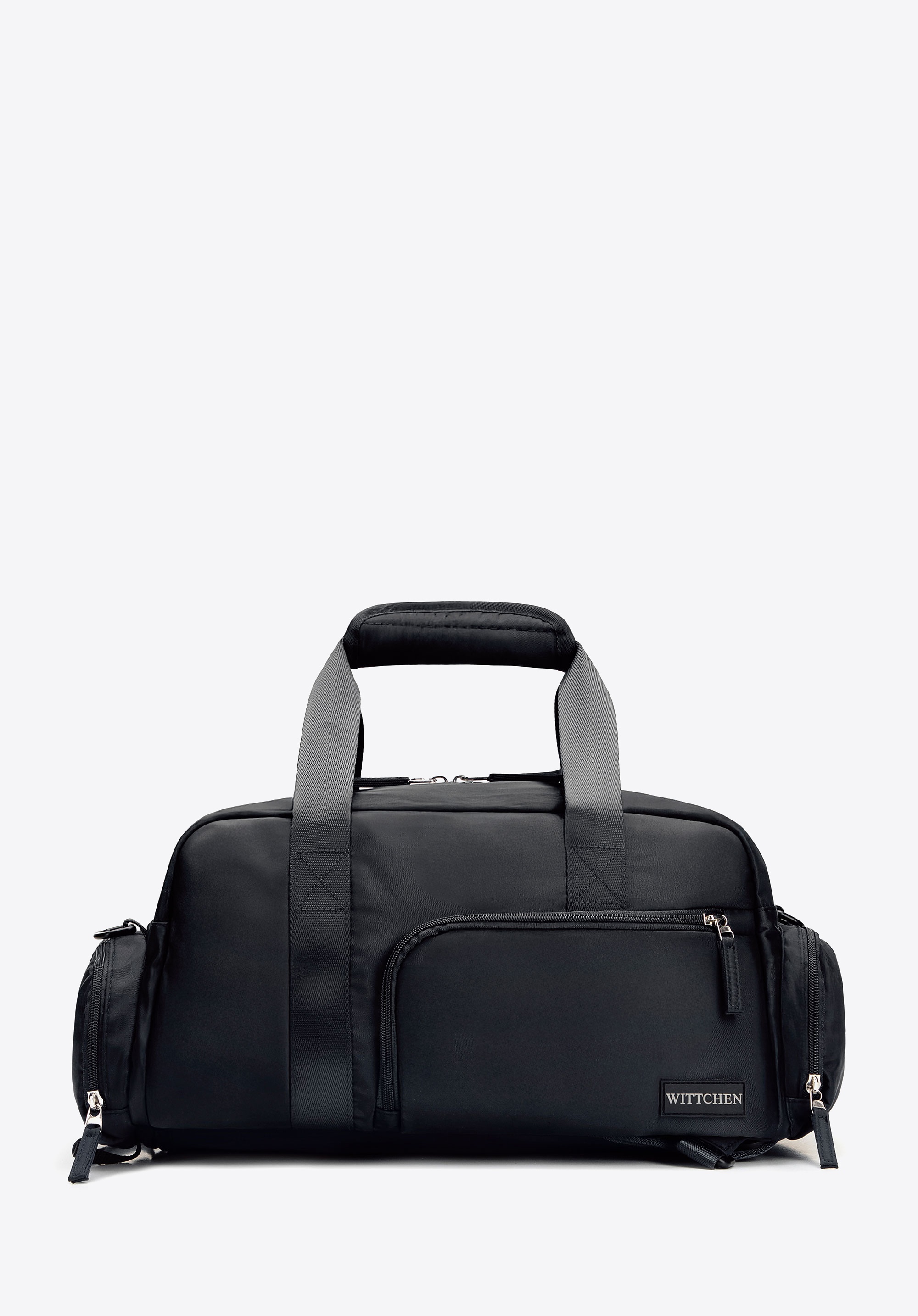 Torba podróżna 2w1 do samolotu z funkcją plecaka czarna