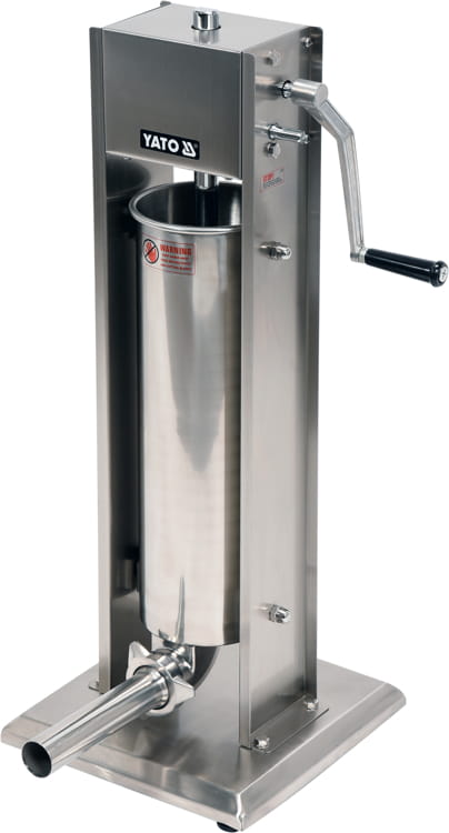 Nadziewarka do kiełbas pionowa 7L + 4 lejki