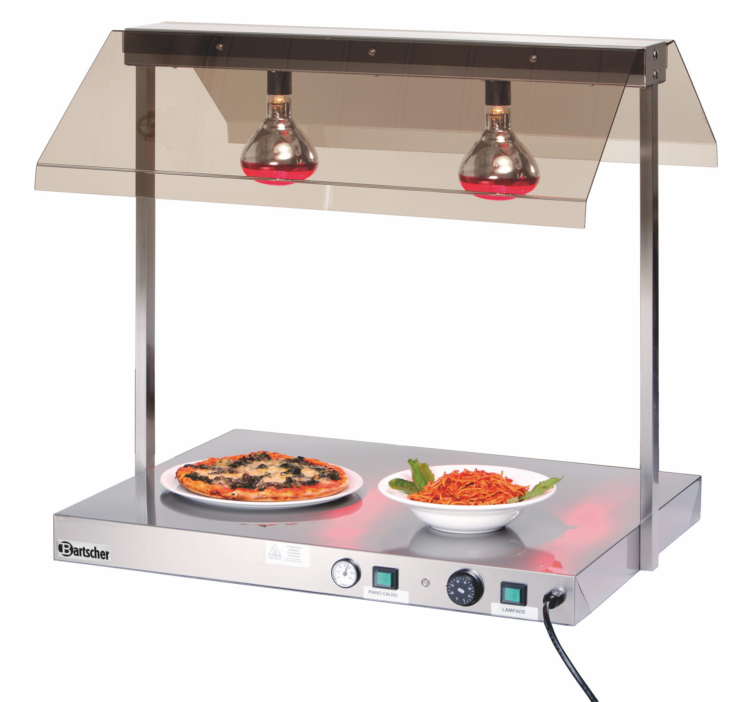 Płyta grzewcza z lampą na podczerwień, podgrzewacz 950W