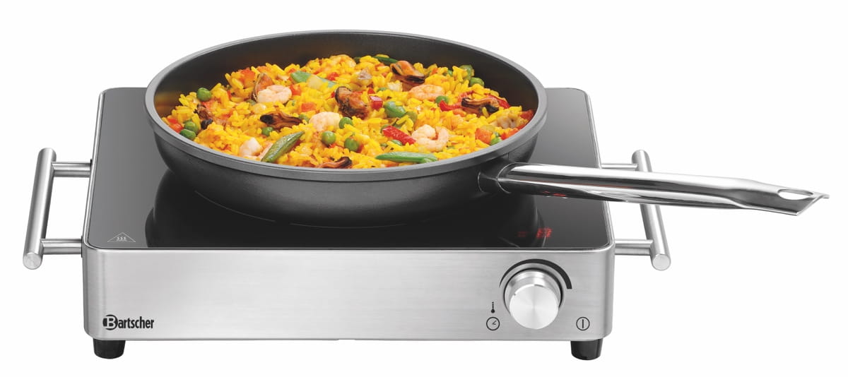 Pojedyncza kuchenka ceramiczna 2200 W Bartscher