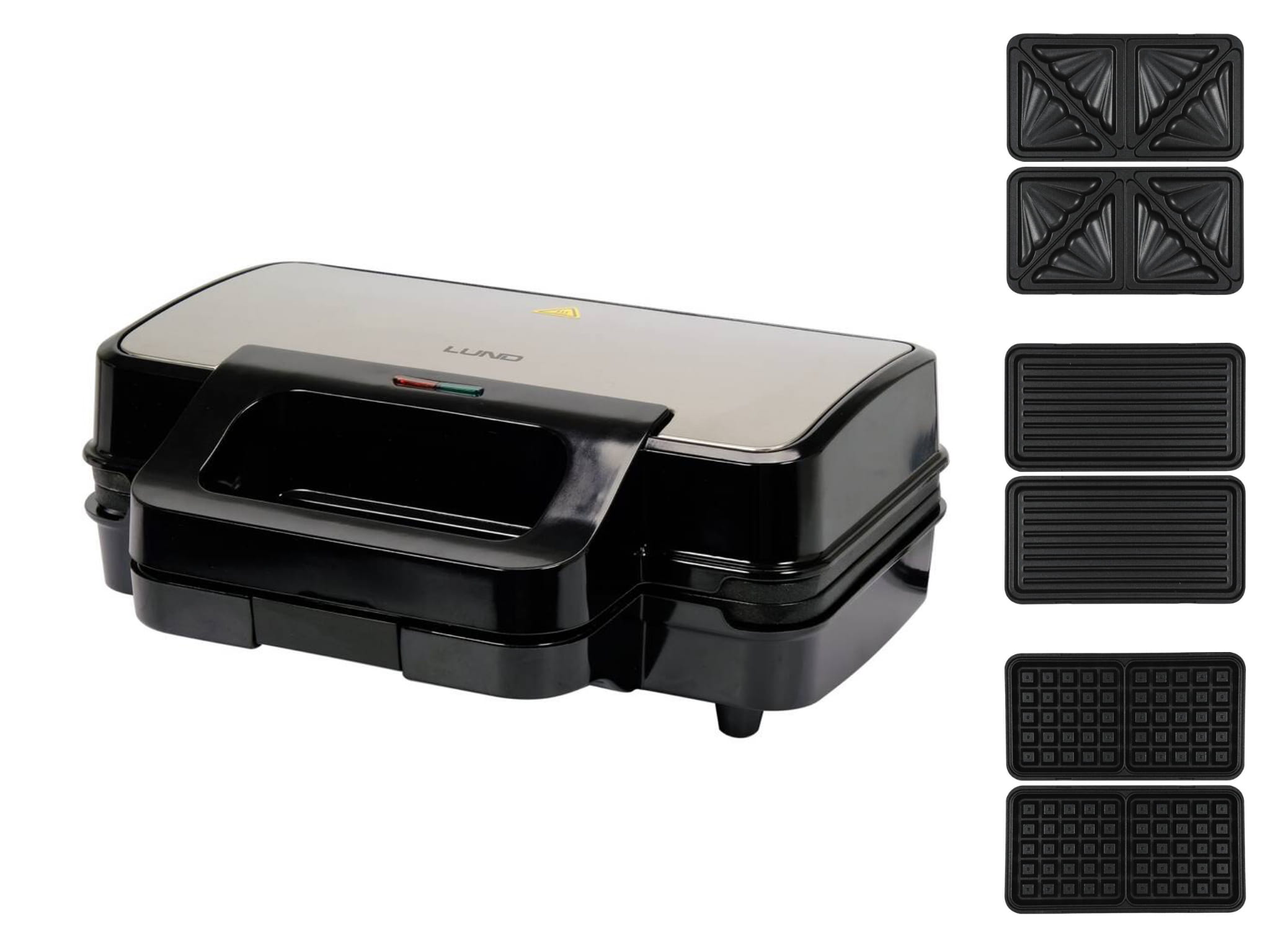 Urządzenie 3w1 grill, opiekacz, gofrownica 900W | 67530