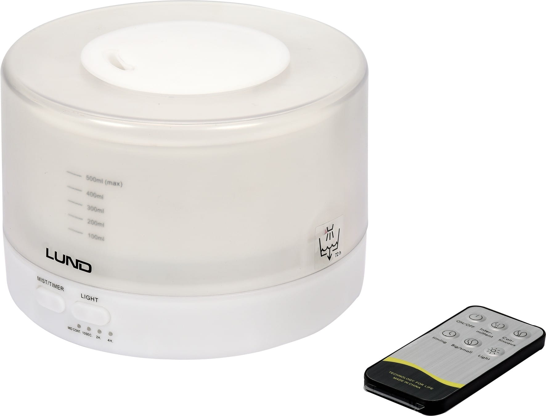 Dyfuzor zapachu, nawilżacz powietrza 500 ml LED