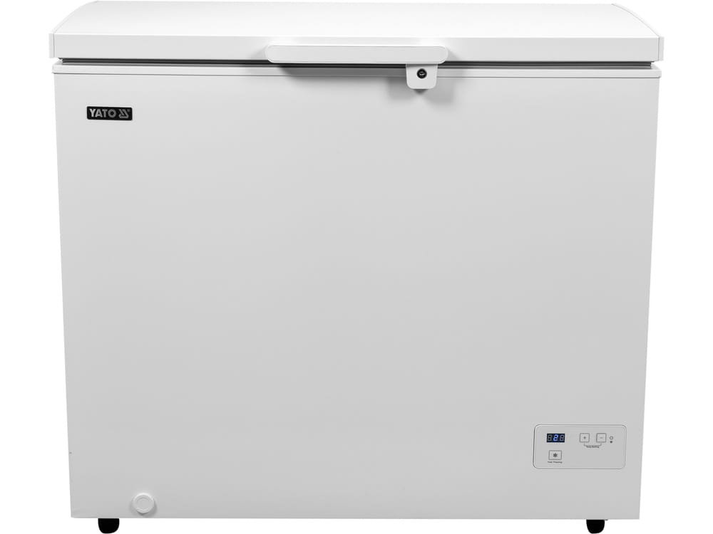 Zamrażarka skrzyniowa 190L z oświetleniem i zamkiem | YG-05171