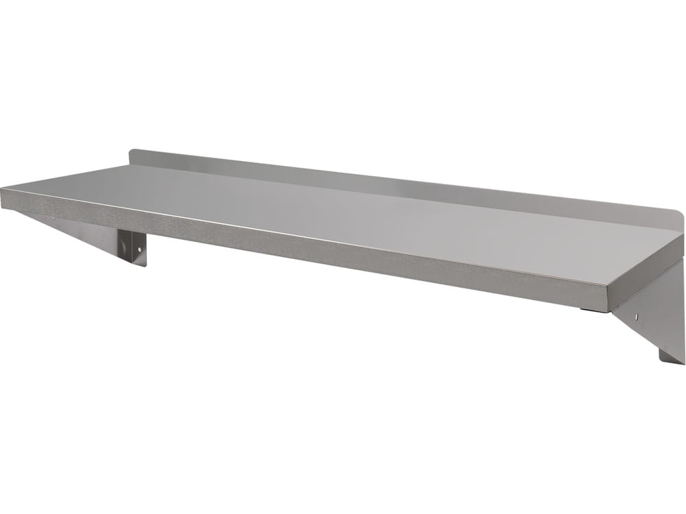 Półka wisząca pojedyncza z haczykami - 100 x 30 x 18 cm | YG-08936